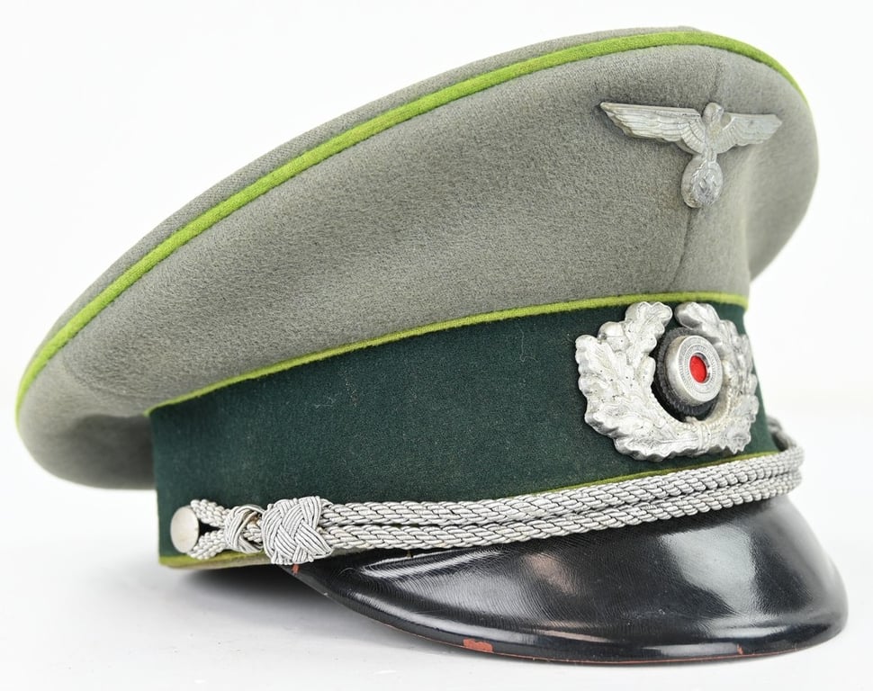 German WH Officer Panzer-Grenadier Visor Cap