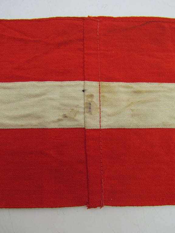 Hitler-Jugend Member's Armband with RZM Tag