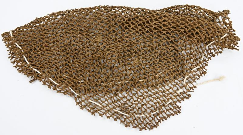 US WW2 British Made Brown M1 Helmet Net