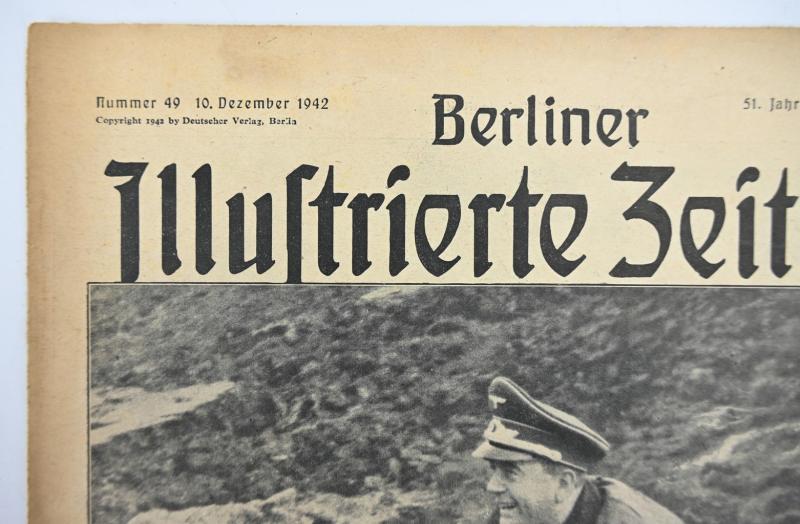 German Berliner Illustrierte Zeitung Newspaper 1942