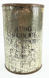 British WW2 Eating Chocolade Tin can