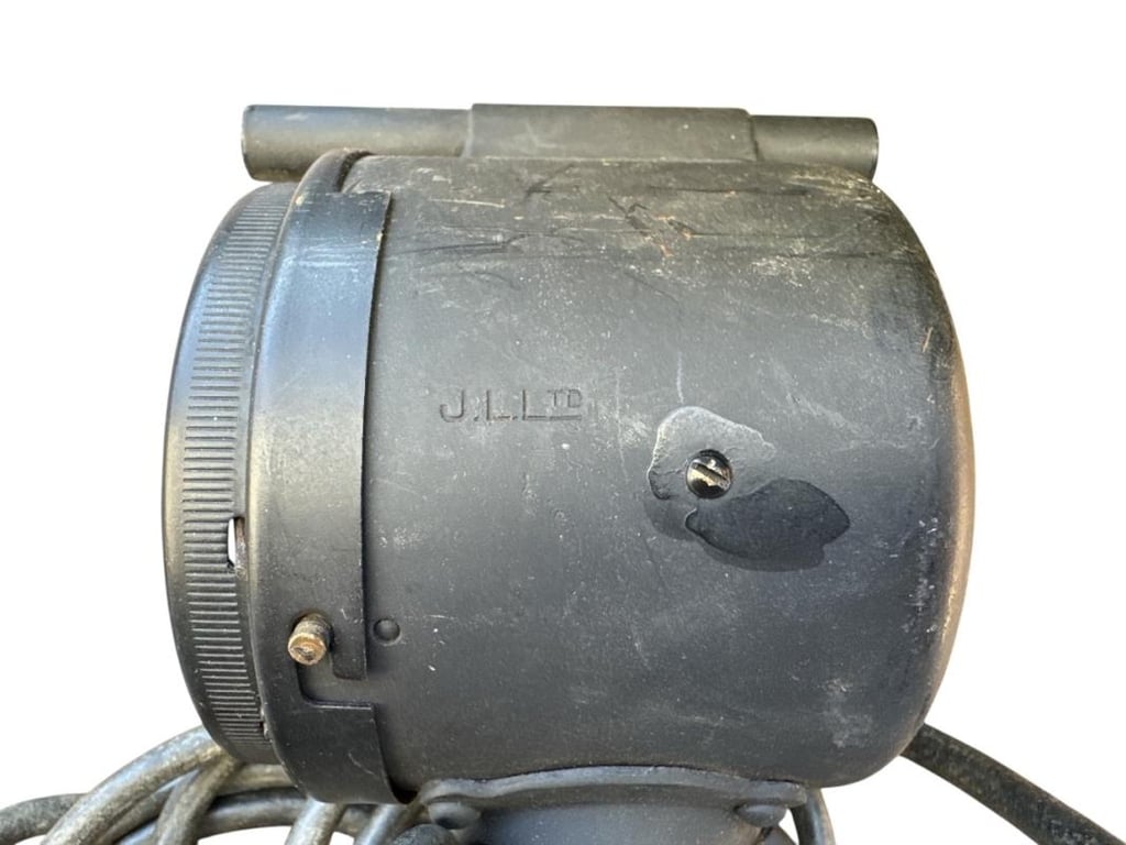 British WWII Signal Lamp and Morse Key