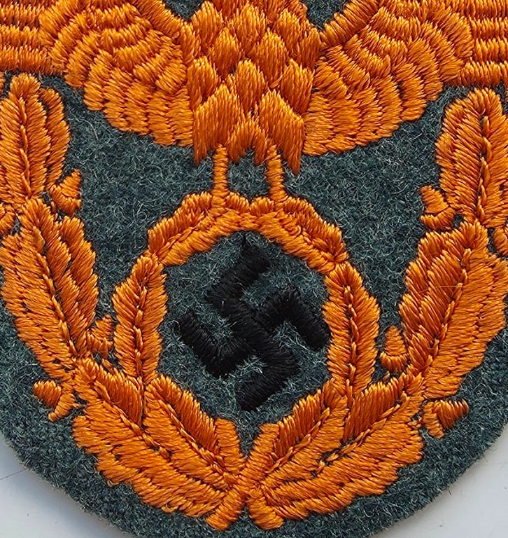 WW2 German Feldgendarmerie arm eagle