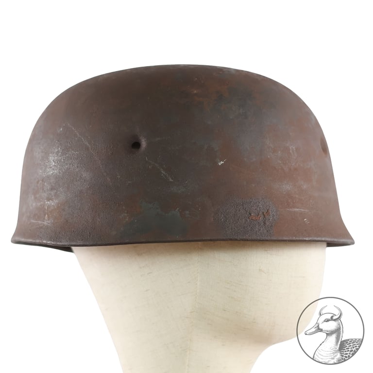 Stahlhelm Fallschirmjäger Glocke Scheunenfund