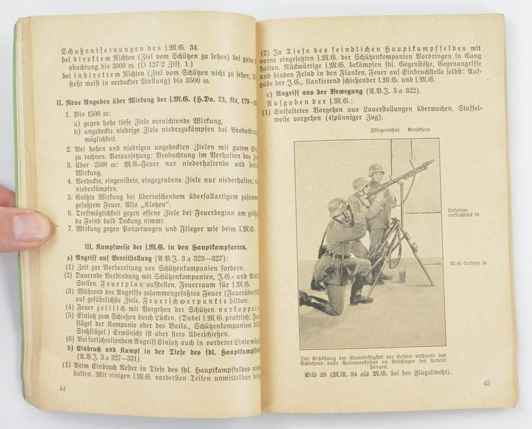 German WH Book 'Soldatenfibel Infantriedienst'