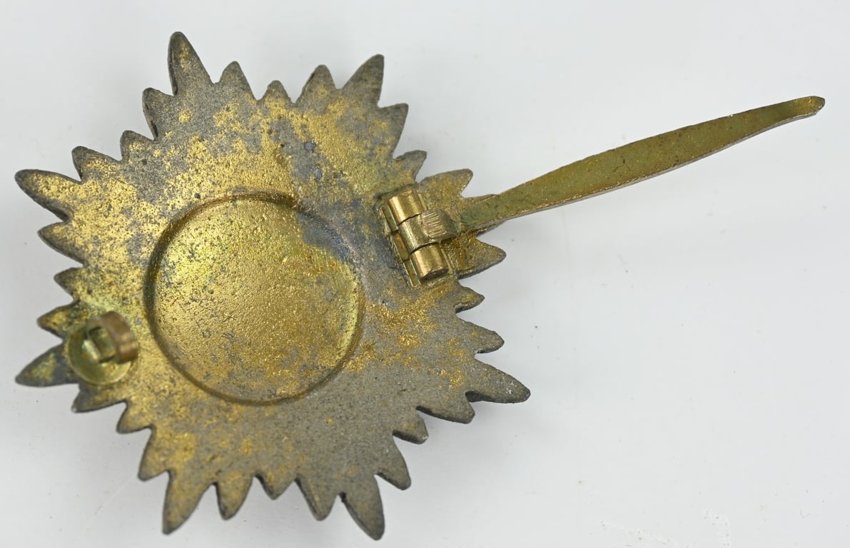 German Ostvölker 1th class Cross with swords in Gold