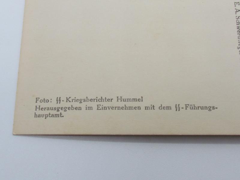 Postcard : Unsere Waffen-SS