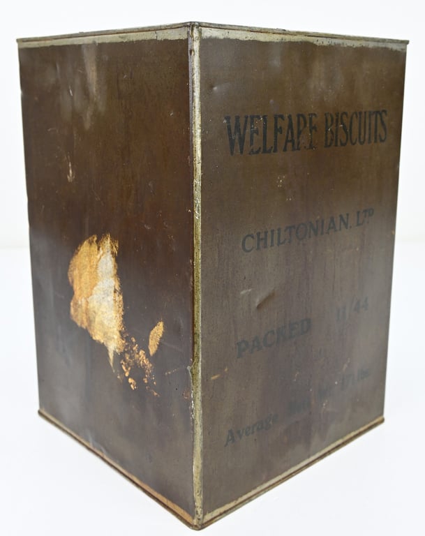 British WW2 Ration Box of Biscuits