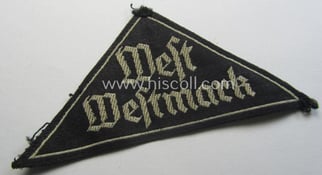 Neat, HJ/BDM ('Hitlerjugend' ie.: 'Bund Deutscher Mädel') district-triangle...