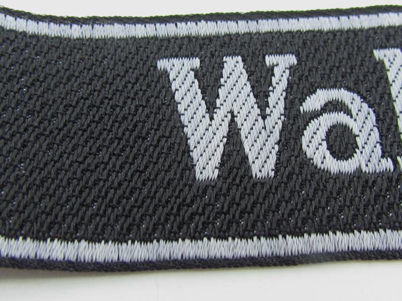 Waffen SS "Wallonien" BeVo Cufftitle