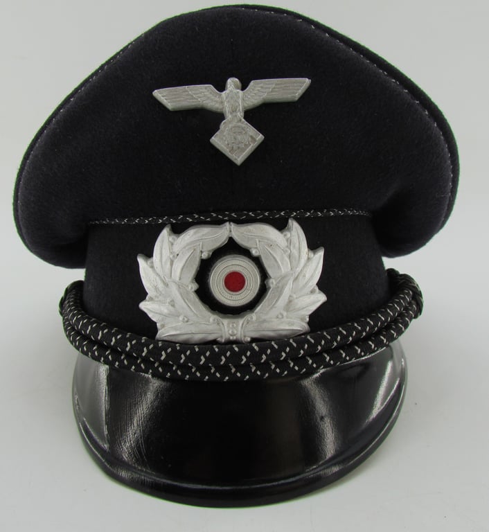 Rare TeNo (Technische Nothilfe) Führeranwärter / Officer Candidate Visor Cap