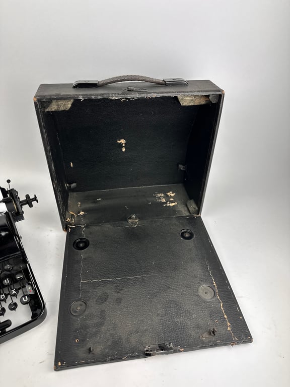 Rare Black Waffen-SS typewriter by Olympia