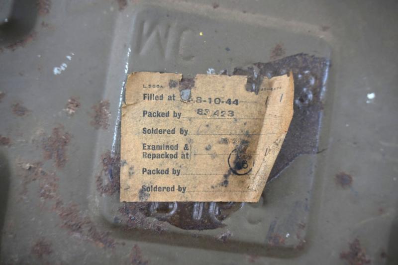 British WW2 3' Mortar Ammo Box