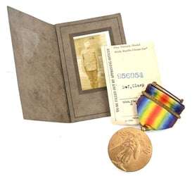 US WW1 Victory Medal with Picture