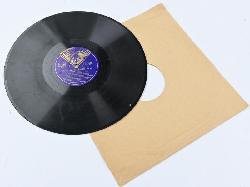 German Third Reich Era Music Record 'Wachbattalion der Luftwaffe Berlin'