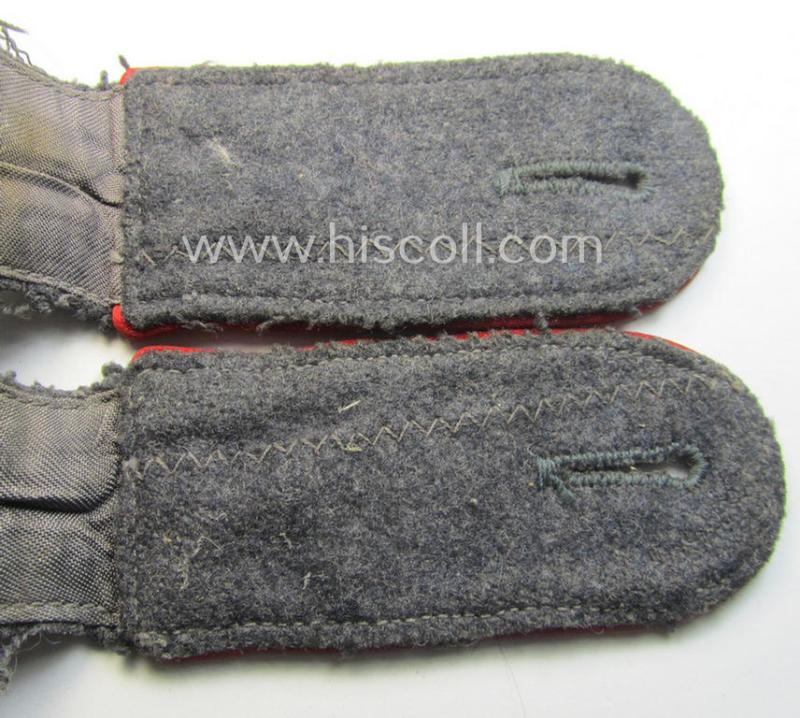 Pair of WH (Luftwaffe) EM-type shoulderstraps: 'Sld. eines Flakartillerie-Rgts. o. Abtlgs.'