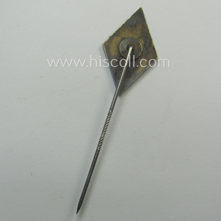 Superb - and rarely found! - so-called: WH (Luftwaffe) neatly enamelled: 'Traditions-Mützen- o. Staffelabzeichen' being a maker- (ie. 'Lauer'-) marked example as was intended for a member within the: 'Zerstörergeschwader 76' (ie. 'ZG 76')