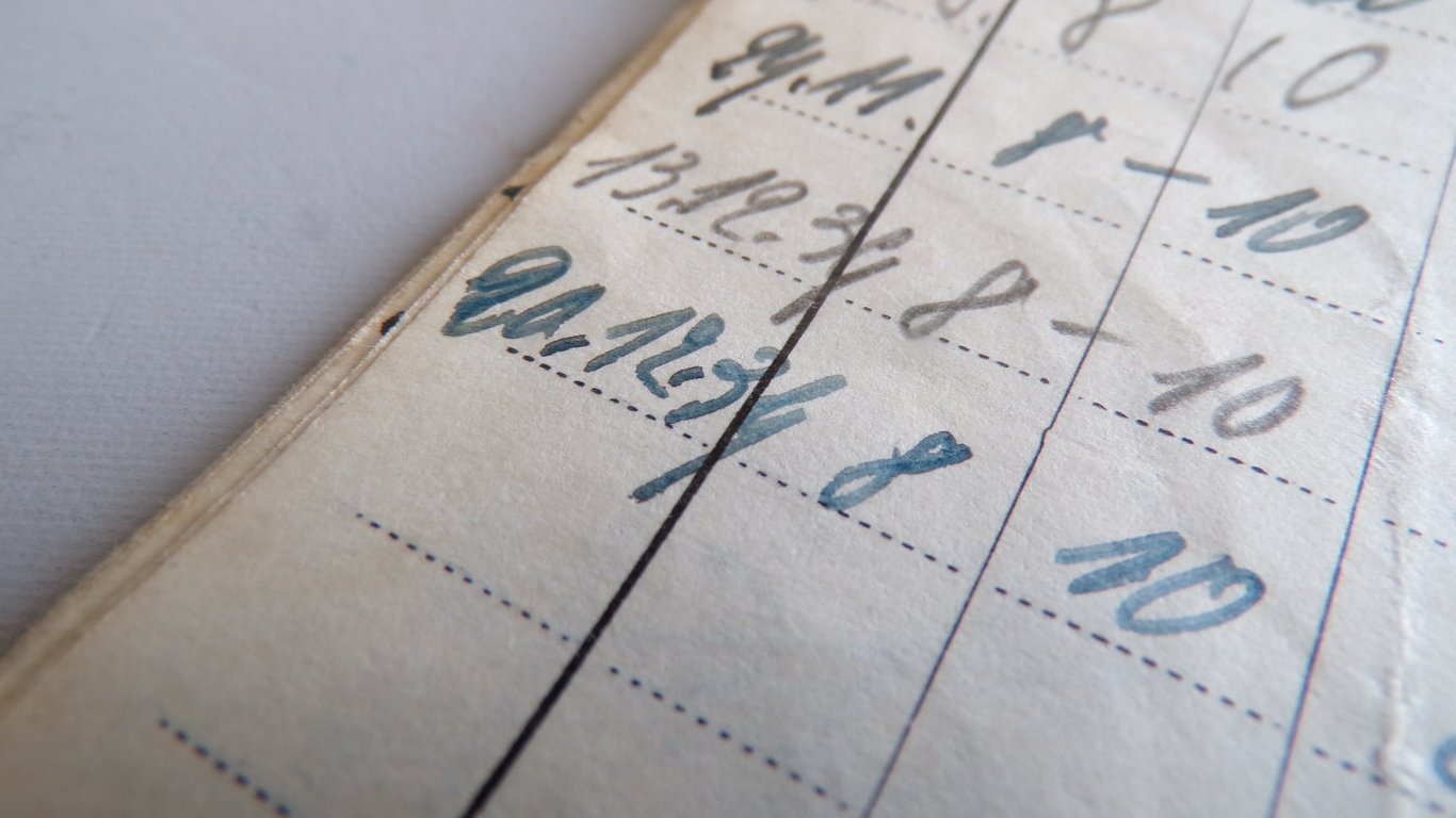 D.L.V Glider pilot's logsbook