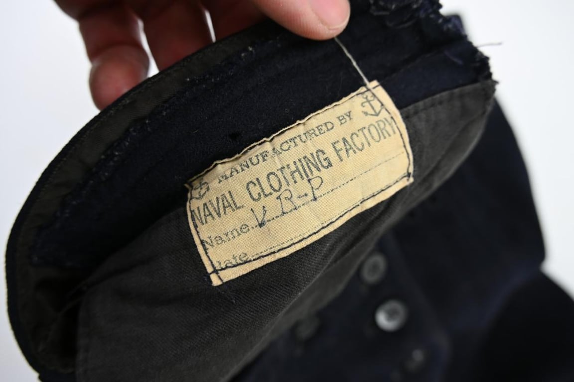 US WW2 Navy Dark Blue Shirt & Trousers