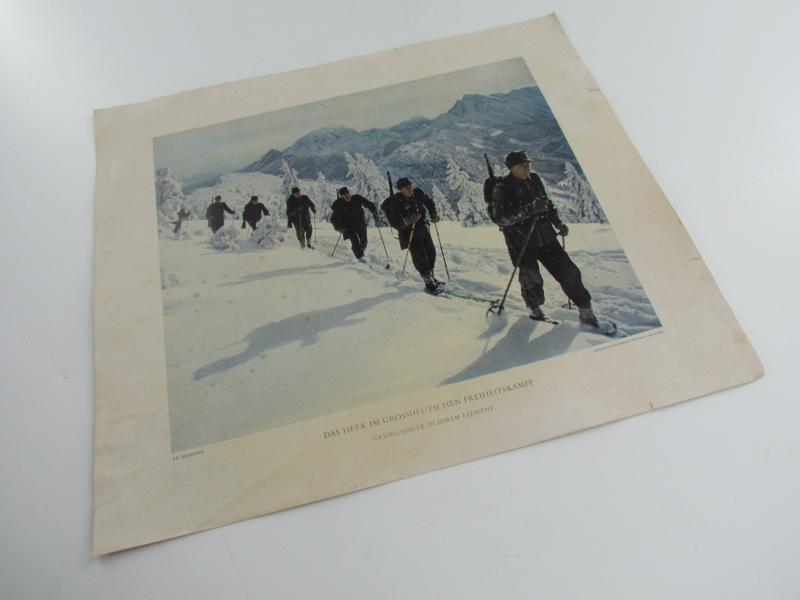 German.Printed Photo,”Das Heer Im Grossdeutschen Freiheitskampf