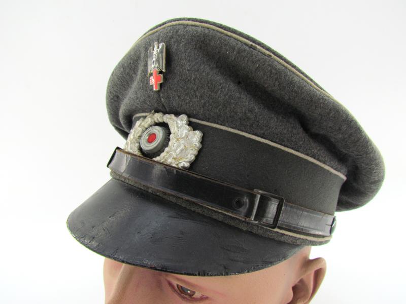 DRK ( German Red Cross ) EM/NCO Visor Cap