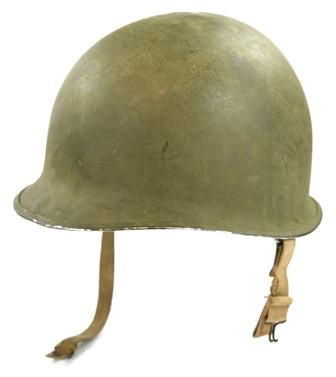 US WW2 M1 Fixed Bale Helmet