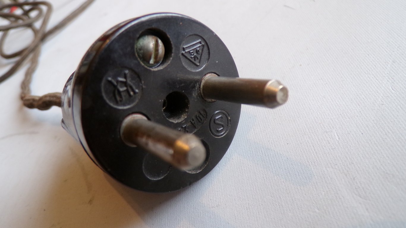Rare Luftwaffe Geräuschschutzkopfhörer SABA 1944