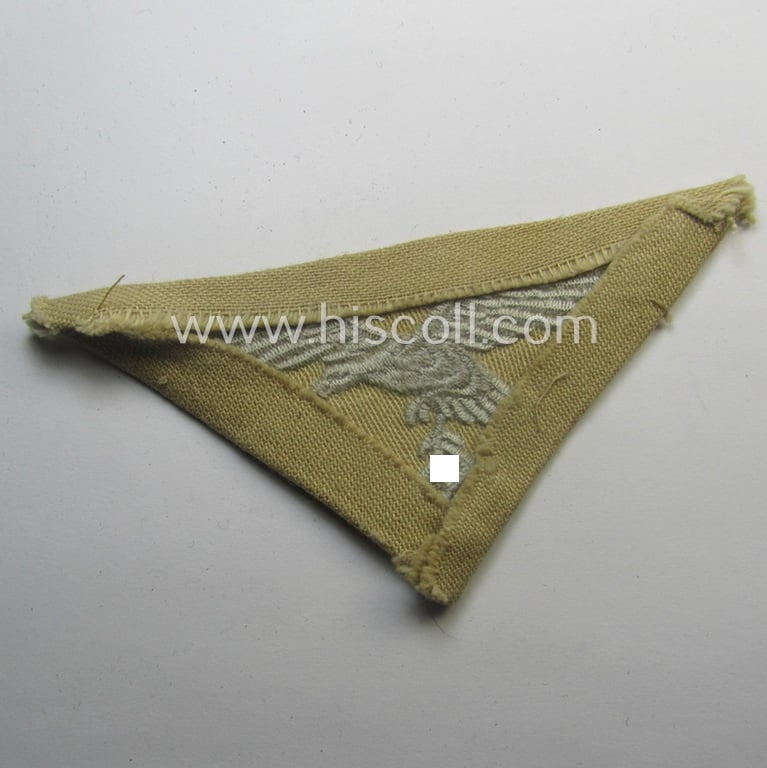 'Virtually mint- ie. unissued' example of a: WH (Luftwaffe) 'tropical'-issue breasteagle as was intended for usage onto the tropical-shirts