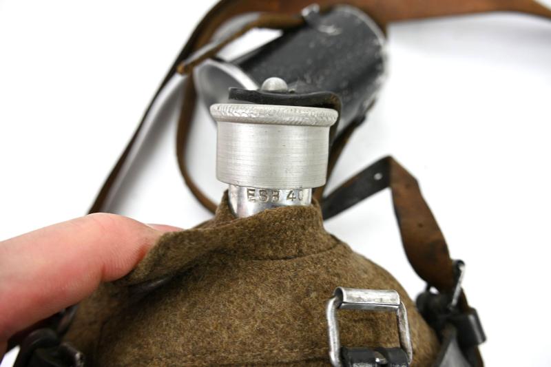 German WH Medic or GBJ Canteen with Carrying Strap