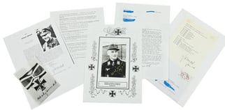 Signature of Luftwaffe KC-OLC&S Recipient 'Erhard Jähnert'