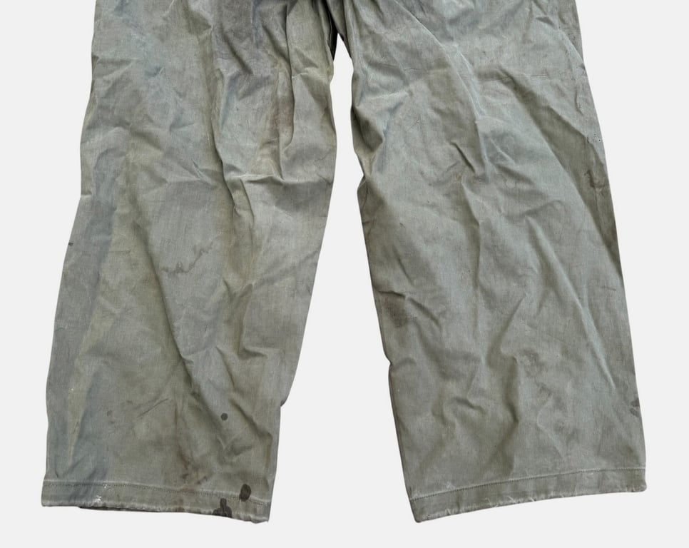 U.S. WW2 Navy waterproof foul weather bib overall