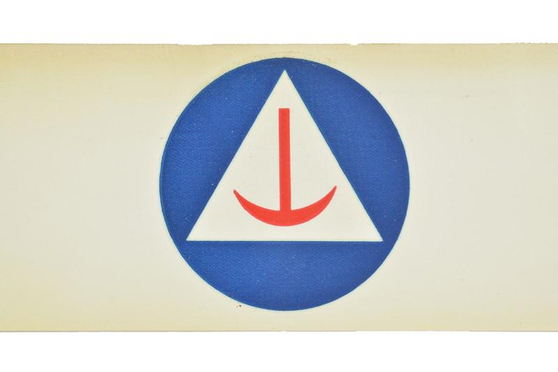 US WW2 Civil Defense Armband