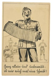 German WH Postcard