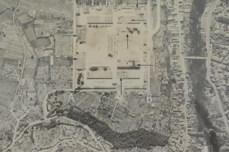 US WW2 Recon and Attack picture of Poitiers Baracks France