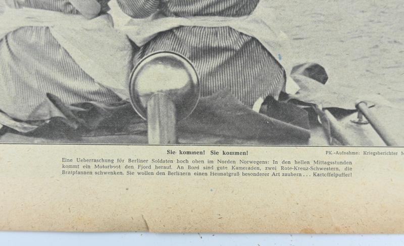 German Berliner Illustrierte Zeitung Newspaper 1942