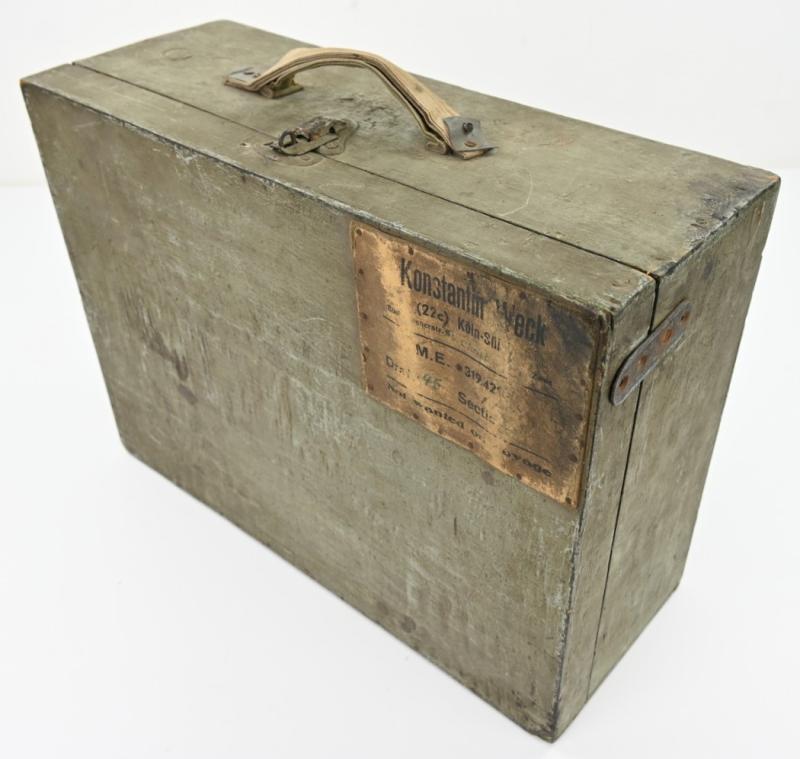 German WW2 POW Suitcase 'Konstantin Weck'