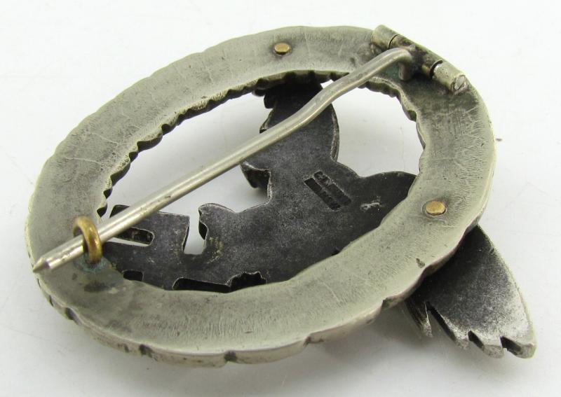 Luftwaffe Observer Badge 'CE Juncker'