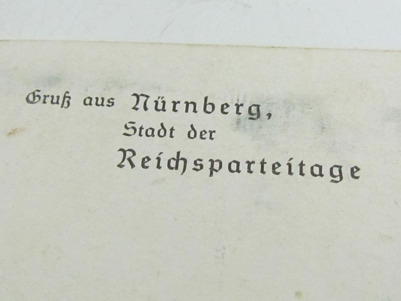 Postcard : Reichsparteitag Nürnberg 1937
