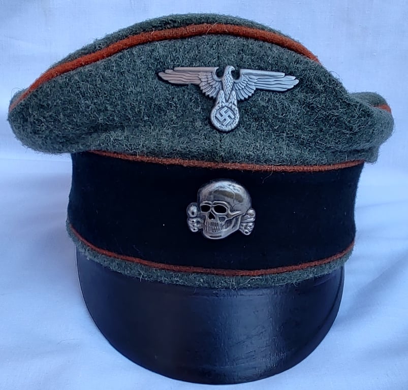 Reproduction Waffen-SS Feldgendarmerie Visor cap