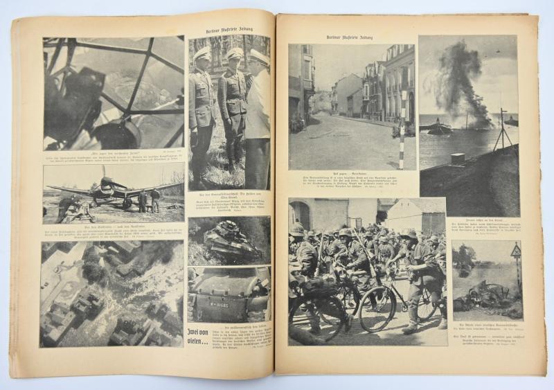 German Berliner Illustrierte Zeitung Newspaper May 1940