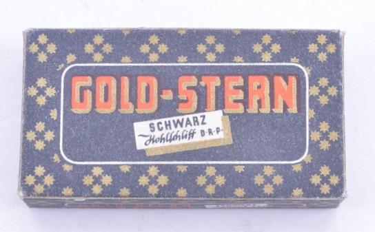 German Third Reich Era 'Gold-Stern' Razorblades