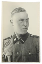 German Waffen-SS Portrait Picture 'Weesp Holland'