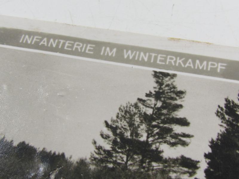 Postcard : Infantrie Im Winterkampf