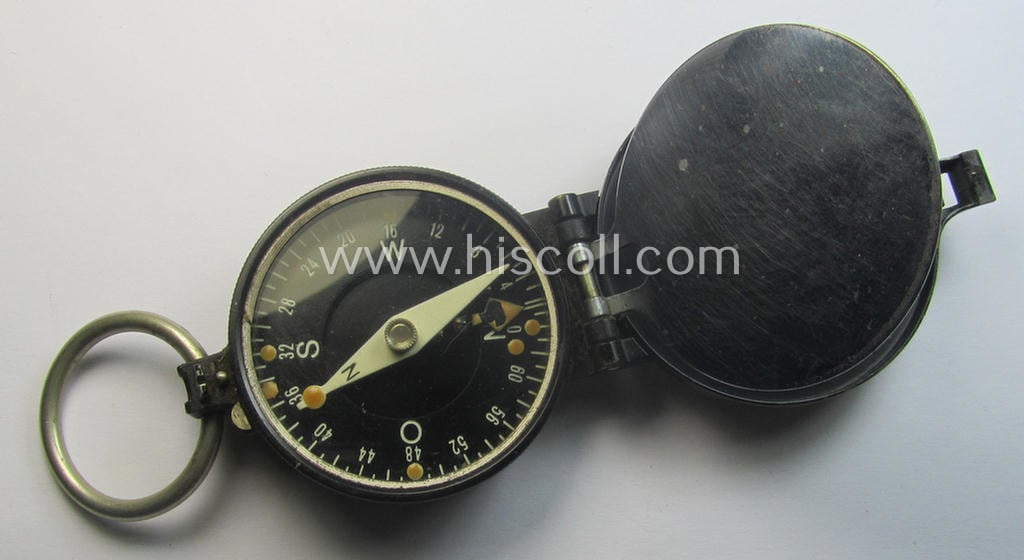 WH compass (ie. 'Marschkompass') 'Busch'-marked (numbered: '64442')