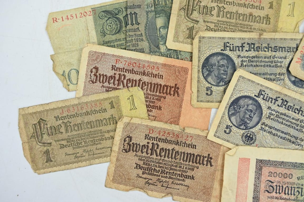 German Third Reich Period Banknotes