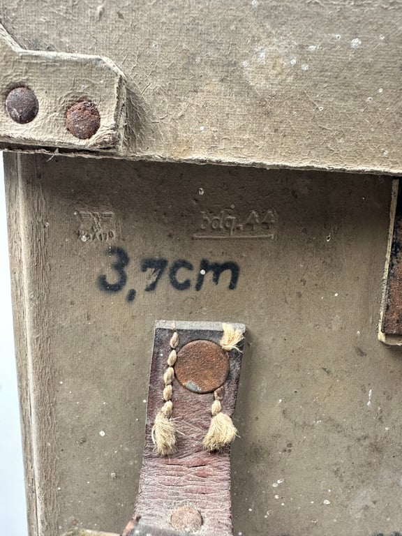 Late War Luftwaffe 3,7 cm Carton Ammunition Box
