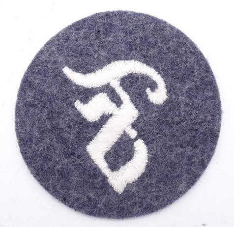 German LW Specal Career Patch 'Feuerwerker'.
