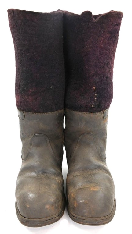 German Reichsbahn Official Winter Boots