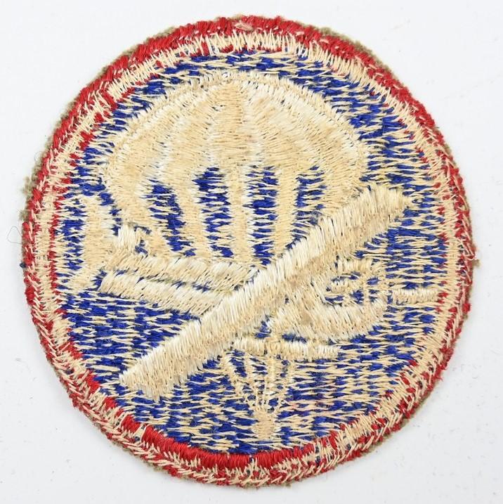 US WW2 Enlisted Men Combined Glider/Parachute Cap badge