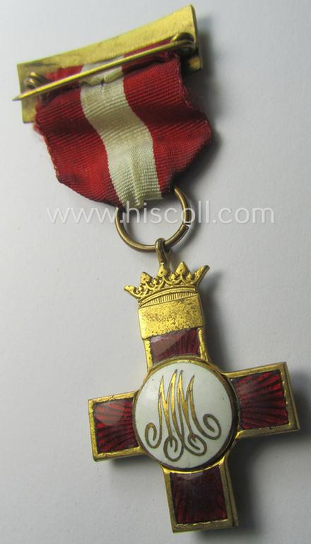 WWII-period- and Spanish-issued, loyal-service-medal: 'Medalla al Merito Militar'